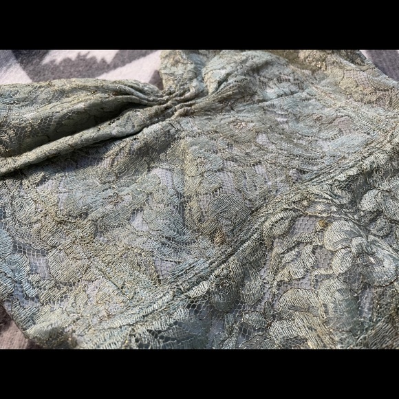 Stunning vintage Tiffany blue 60s cocktail dress! - Picture 6 of 15